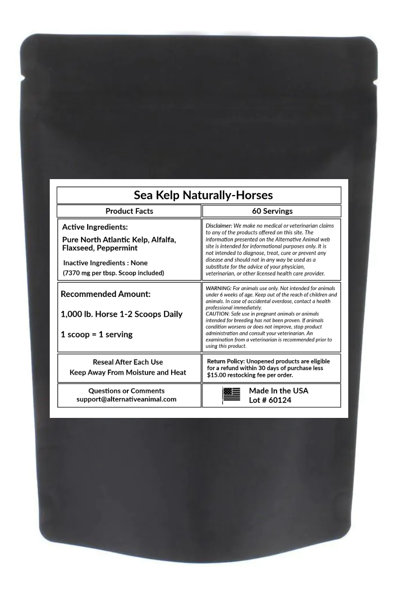 Kelp for Horses | Sea Kelp Naturally (pellets) 2 Kelp for Horses