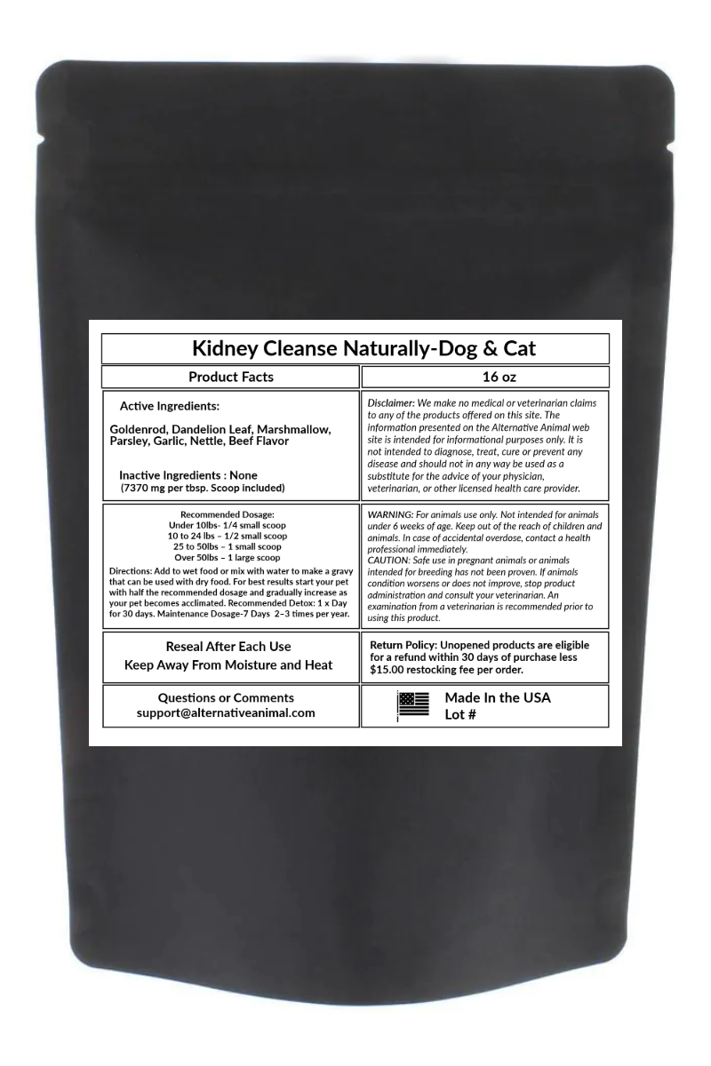 Kidney Cleanse Naturally | Kidney Supplement for Cats 4 Kidney supplement for cats